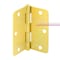 Prime-Line Door Hinge Residential Smooth Pivot, 3-1/2 in. with 1/4 in. Corners, Satin Nickel 12 Pack U 11505612 - alternate 1